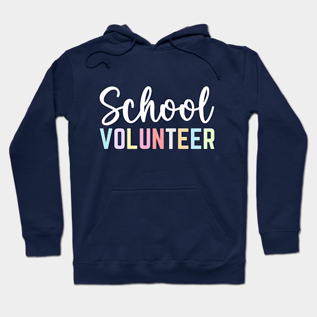 Funny National High School Volunteer Week Appreciation Hoodie by Printopedy